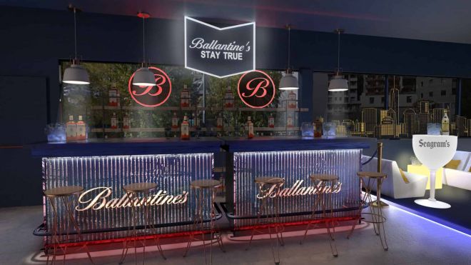 01 Marca Ballantine's infografia 3D