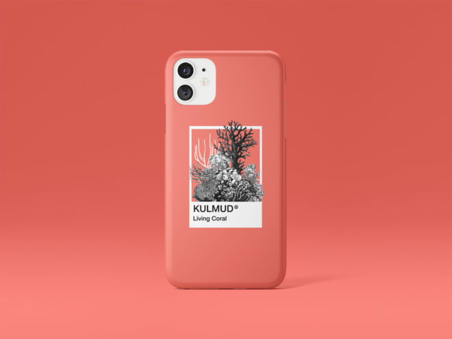 Iphone case Kulmud coral